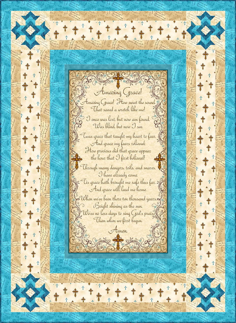Free eQuilter Pattern – Amazing Grace | eQuilter Blog