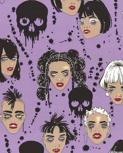 Haunted House - Punk Vamps - Lilac Purple