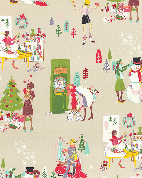Christmas Time - Stylish Season - Biscuit Beige