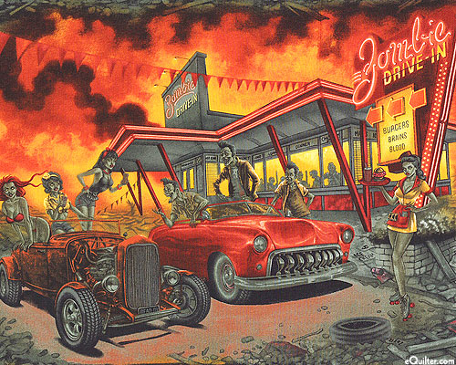 Zombie Drive-In - Flame Red