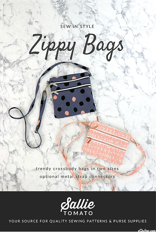 Zippy Crossbody Bag - Pattern by Sallie Tomato
