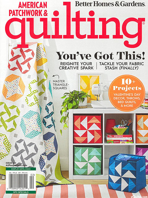 American Patchwork & Quilting Magazine - February, 2023