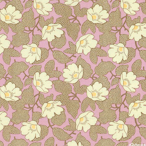 Abloom - Stylized Florals - Retro Pink