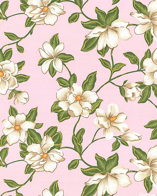 Magnolia - Flourishes - Pastel Pink