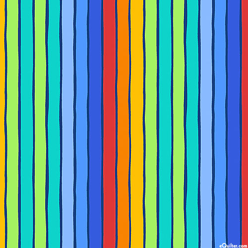 Spaced Out - Rainbow Stripes - Multi