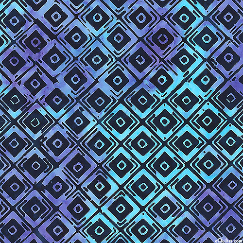 Luna - Diamond Tiles Batik - Twilight Purple