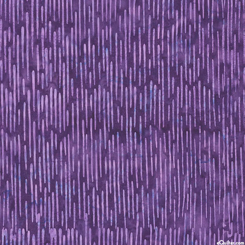 Between The Lines - Dashes Batik - Thistle Purple