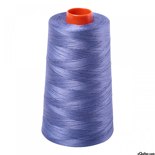 Purple - AURIFIL Cotton Thread CONE - Solid 50 Wt - Dusty Violet