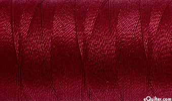 AURIFIL Cotton Thread - Solid 12 Wt - Dk Carmine Red