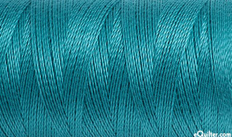 AURIFIL Cotton Thread - Solid - 12 Wt - Dk Turquoise
