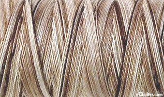 Variegated - AURIFIL Cotton Thread - 12 Wt - Biscotti