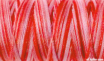 Variegated - AURIFIL Cotton Thread - 12 Wt - Strawberry Parfait