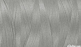 Gray - AURIFIL Cotton Thread - Solid 40 Wt - Steel Gray