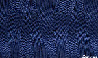 Blue - AURIFIL Cotton Thread - Solid 40 Wt - Dark Navy