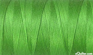 Green - AURIFIL Cotton Thread - Solid 50 Wt - Grass Green