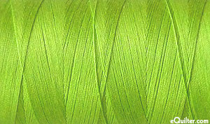 Green - AURIFIL Cotton Thread - Solid 50 Wt - Spring Green