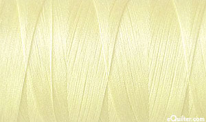 Yellow - AURIFIL Cotton Thread - Solid 50 Wt - Light Lemon