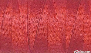 Red - AURIFIL Cotton Thread - Solid 50 Wt - Red Peony