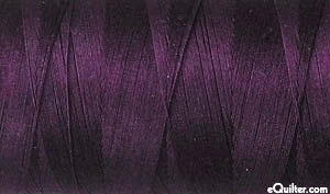 Purple - AURIFIL Cotton Thread - Solid 50 Wt - Aubergine