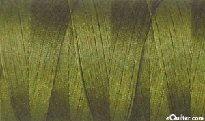 Green - AURIFIL Cotton Thread - Solid 50 Wt - Basil