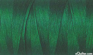 Green - AURIFIL Cotton Thread - Solid 50 Wt - Forest Green