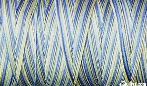 Variegated - AURIFIL Cotton Thread - 50 Wt - Lemon Blueberry