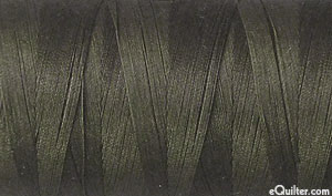 Green - AURIFIL Cotton Thread - Solid 50 Wt - Peat Moss