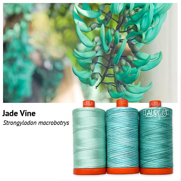 Aurifil Thread Set - Flora - Jade Vine