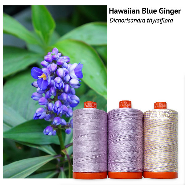 Aurifil Thread Set - Flora - Hawaiian Blue Ginger
