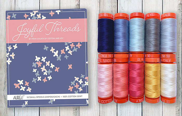 Aurifil Thread Set - Joyful Threads