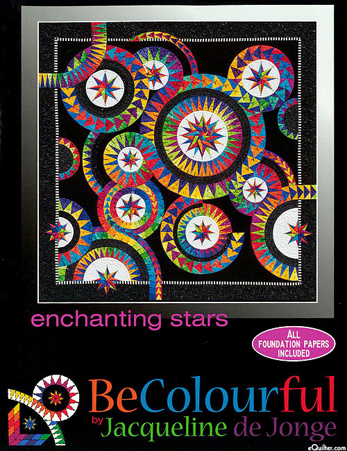 Be Colorful - Enchanting Stars - eQuilter Class Pattern