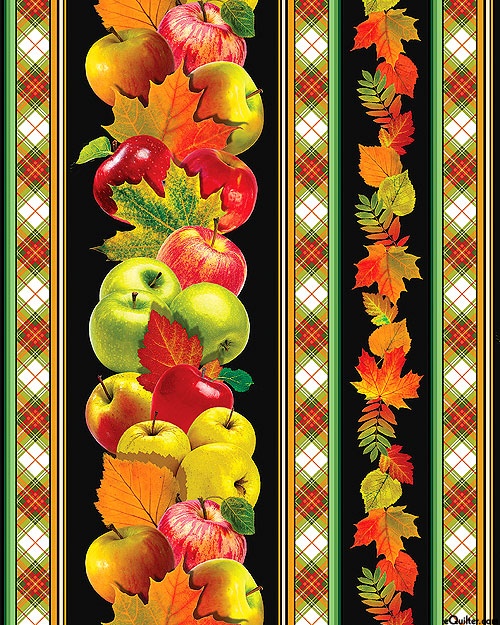 Cider House - Autumn Apple Stripe - Multi - DIGITAL
