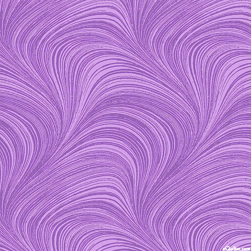 Wave Texture - Iris Purple - FLANNEL - 108" QUILT BACKING