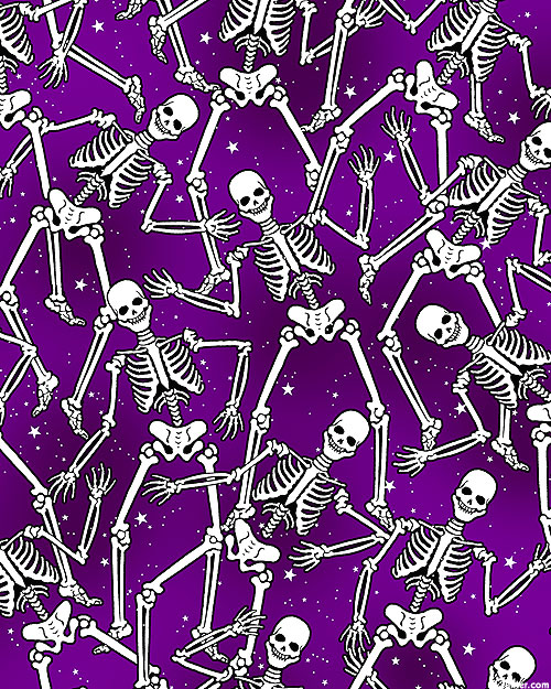 Halloween Spirit - Skeleton Crew - Cosmos Purple/Glow