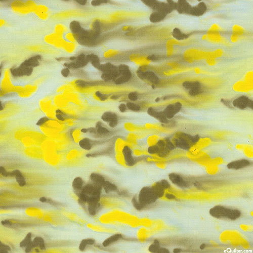 Bali Palettes Jewels - Wavy Currents Hand-Dye - Camouflage Green
