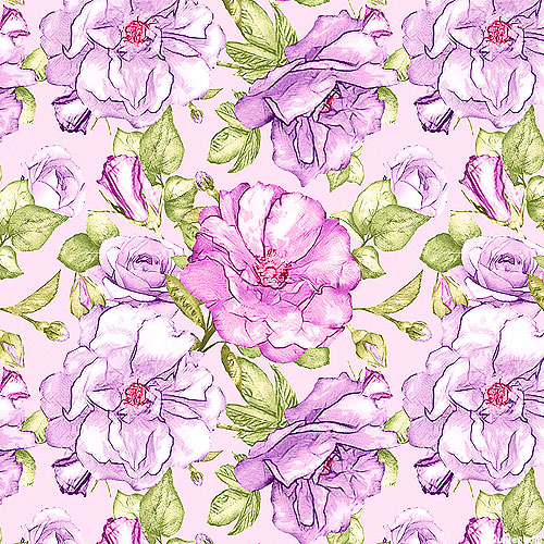 Judy's Bloom - Rose Blossom - Lt Mauve