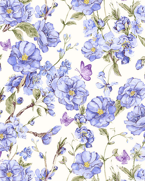 Judy's Bloom - Anthemy - Periwinkle