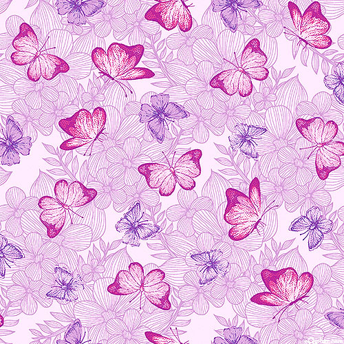 Judy's Bloom - Butterfly - Berry Cream