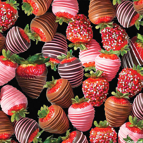 True Romance - Chocolate Dipped Strawberry - Black - DIGITAL