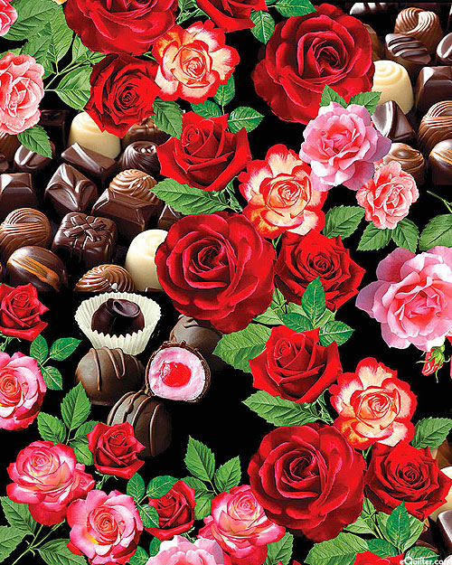 True Romance - Roses & Chocolates - Black - DIGITAL