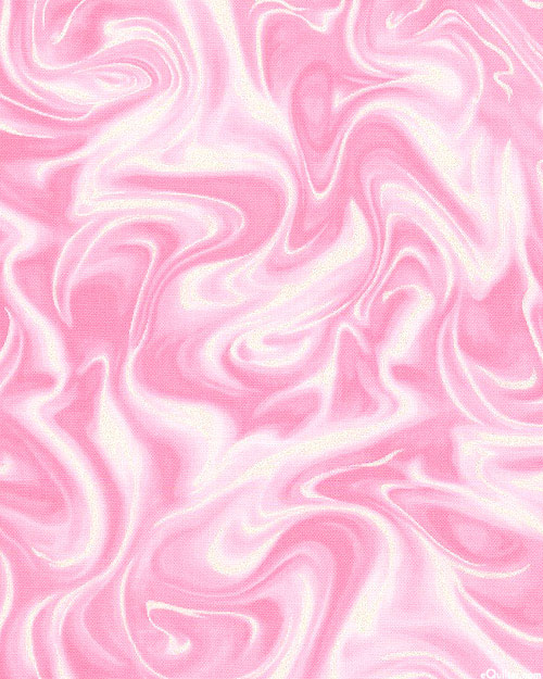 Marbleized - Swirls - Retro Pink