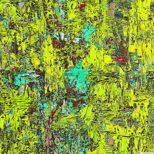 Poured Color - Impressions - Chartreuse Green