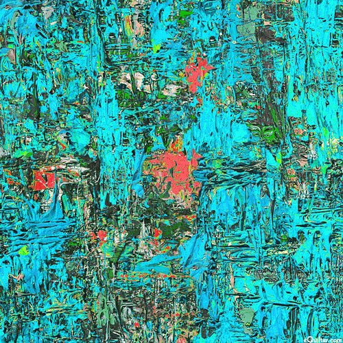Poured Color - Impressions - Turquoise