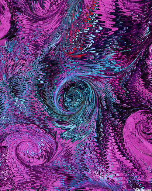 Poured Color 2 - Whirlwind - Crocus Purple