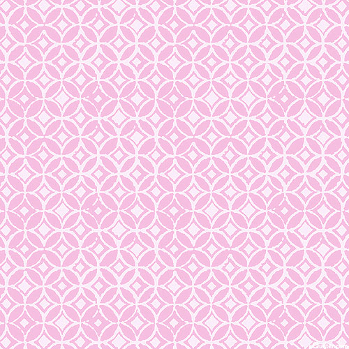 Inspired Heart - Lace Geo - Retro Pink