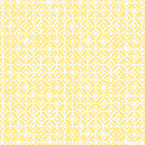 Inspired Heart - Lace Geo - Butter Yellow