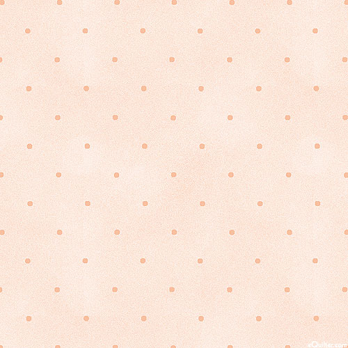 A Wooly Garden - Dots - Shrimp Pink