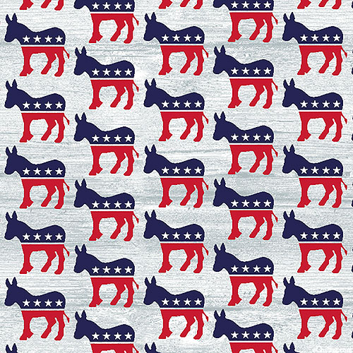 AMERICA Your Vote Counts - Party Animal - Donkeys