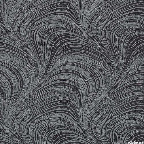 Pearlescent Wave - Charcoal/Pearl