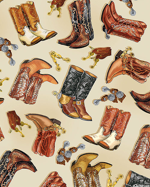 Yellowstone - Cowboy Boots - Sandstone - DIGITAL